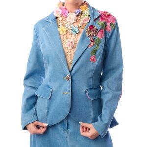 Monte Carlo Denim Blazer (3/24/26)